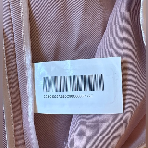 Like new! Coach military style Trench Coat pink size S - Picture 14 of 14